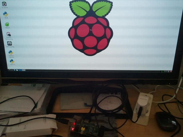 Raspberry Pi first boot